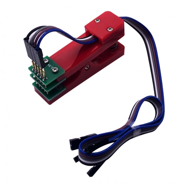Testsonde met Klem - Pogo Pin 1x5p