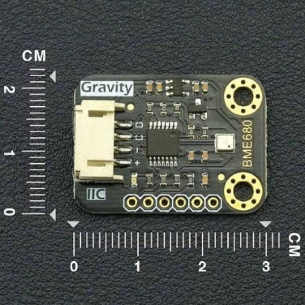 DFRobot Gravity I2C BME680 Omgevingssensor - Luchtdruk - Luchtkwaliteit - Luchtvochtigheid - Temperatuur