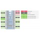 Waveshare 16x10 RGB LED Matrix Module - voor Raspberry Pi Pico
