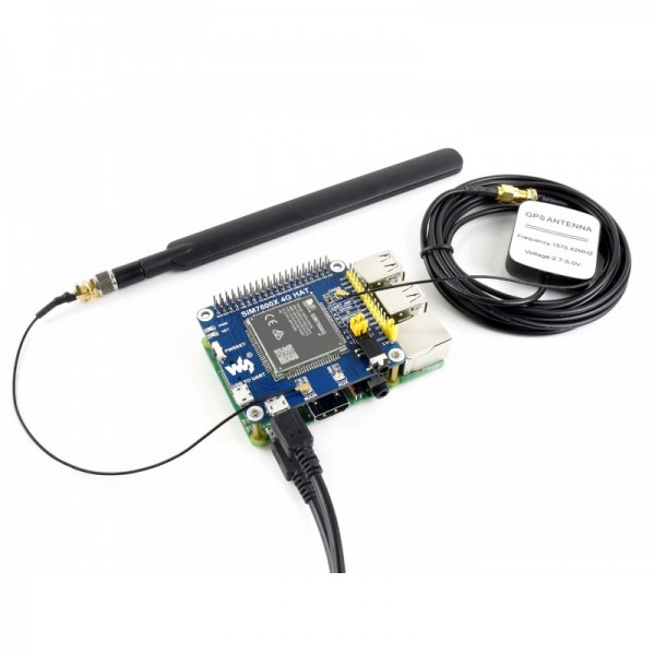 Waveshare SIM7600G-H 4G HAT - voor Raspberry Pi